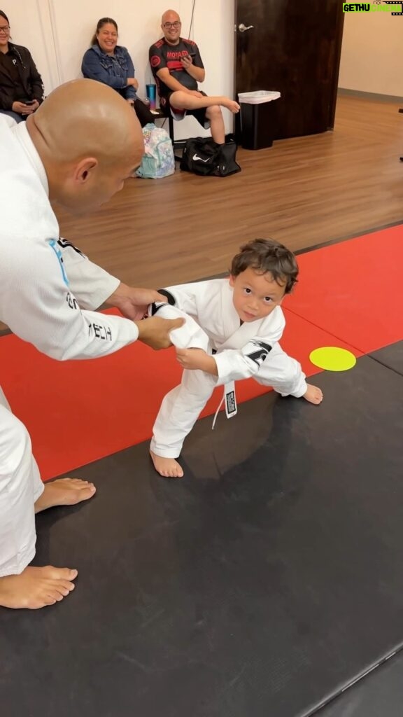 Frank Camacho Instagram - Stranger Danger! Stranger Danger is a crucial game for our 3-5 year old jiu jitsu class, teaching kids the vital skill of calling for help while safely disengaging from a stranger. By combining jiu jitsu with this important life lesson, we empower our kids to protect themselves and stay safe in potentially dangerous situations while having some fun at the same time.