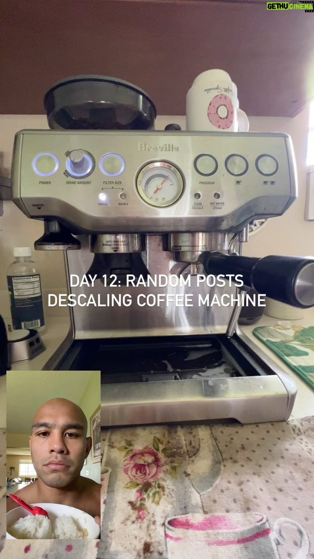 Frank Camacho Instagram - Kinda satisfying watching this. #randompost #breville #descale #guam #saipan #marianas