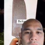 Frank Camacho Instagram - ShinINEY & SHINARP Machete #sharpeningservices #machete #shinarp #guam #saipan