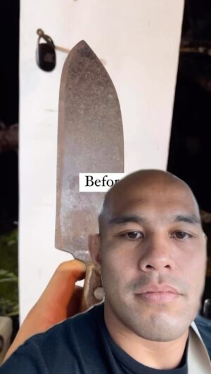 Frank Camacho Instagram - ShinINEY & SHINARP Machete #sharpeningservices #machete #shinarp #guam #saipan
