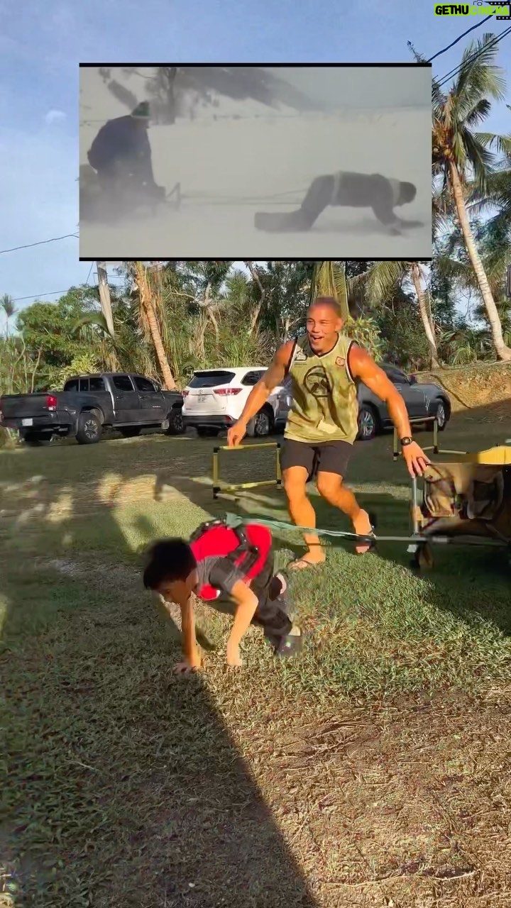 Frank Camacho Instagram - When your son Rocky is a fan of Rocky! 🥊 #Rocky4 #IvanDrago #RockyBalboa #italianstalion Pulantat Yona