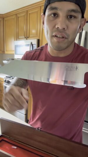 Frank Camacho Instagram - Fine’nina Series 01 | Luxury LIMITED EDITION Chef Knife. I named it this because Fine’nina in Chamorro meaning first. The first series limited edition.