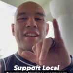 Frank Camacho Instagram - Tag a local business we can all support below!