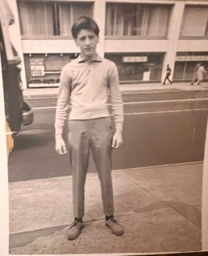 Frank Stallone Jr. Instagram - Found this picture of me on Market St in downtown Philadelphia in 1965. This was before they destroyed Market St . It was the hub of center city , there were movie theaters , great little shops, classic architecture. Now it a soulless shithole , a totally ruined town. I'm wearing a Ban Lon shirt and hush puppies the style at the time. #philadelphia #marketstreetphilly #banlonshirt #hushpuppies #centercityphilly