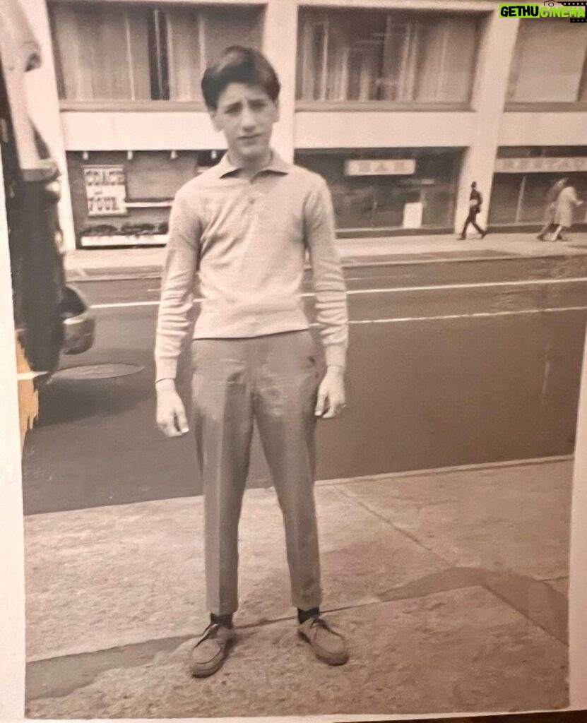 Frank Stallone Jr. Instagram - Found this picture of me on Market St in downtown Philadelphia in 1965. This was before they destroyed Market St . It was the hub of center city , there were movie theaters , great little shops, classic architecture. Now it a soulless shithole , a totally ruined town. I'm wearing a Ban Lon shirt and hush puppies the style at the time. #philadelphia #marketstreetphilly #banlonshirt #hushpuppies #centercityphilly