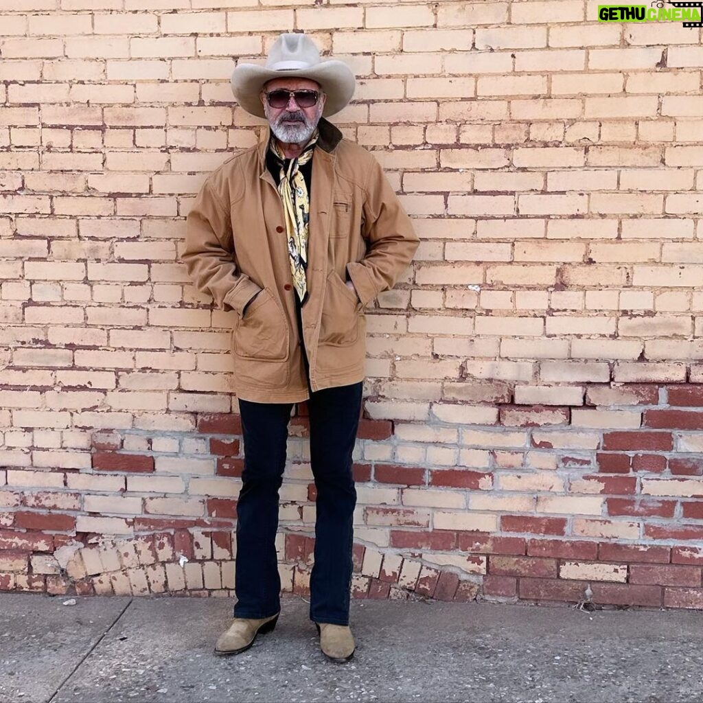 Frank Stallone Jr. Instagram - On the streets of Enid Oklahoma. #enidok @stetsonhatters @justinboots_ @levis