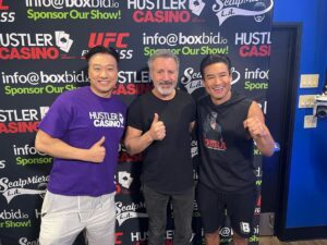 Frank Stallone Jr. Instagram - Had a wonderful time with Steve Kim and Mario Lopez on their streaming show  watch it we talk on everything. The 3rd Knockdown Rule. @steveoralekim @mariolopez