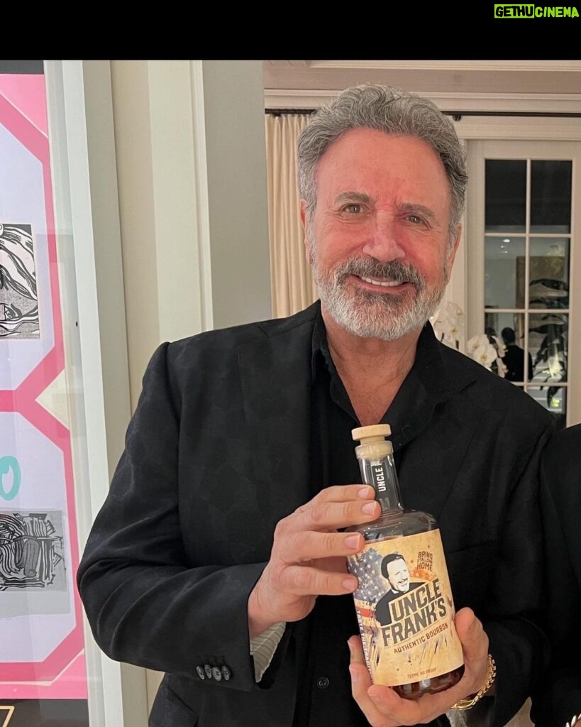 Frank Stallone Jr. Instagram - Bringing in the New Year the right way. I’ve been asked where to buy Uncle Frank’s. You can pre order now at www. Uncle Frank’sbourbon.com . We officially launch in February , but you can order yours now also check out our clothing on the site as well. #bourbon #kentucky
