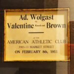 Frank Stallone Jr. Instagram - A very rare poster that I have never seen so I had to have it I bought it from my pal legendary fight promoterJ Russell Peltz. I have the largest collection of Ad Wolgast lightweight champion from 1910 to 1912. This poster he fought Knockout Brown one of the top contenders of that era, he was cross eyed, Wolgast kept telling Brown why don’t you hit what your looking at. A great wonderful piece from the golden age of boxing. #philadelphia #knockoutbrown #adwolgast #boxing @jrussellpeltz