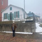 Frank Stallone Jr. Instagram – Some photos of me visiting the house of the famous outlaw Jesse James, the home that he was killed in by the coward Bob Ford. Who  killed by a man named Ed O’Kelley on June 8, 1892, Edward O’Kelley entered Ford’s tent saloon with a shotgun. According to witnesses, Ford’s back was turned. O’Kelley said, “Hello, Bob.” As Ford turned to see who it was, O’Kelley fired both barrels, killing Ford instantly.