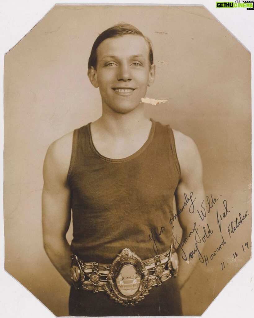 Frank Stallone Jr. Instagram - This is the greatest flyweight in history Jimmy Wilde as you can see he is virtually unmarked , so he lived by the boxing motto to hit and not get hit 99 knockouts proved that. #wales #jimmywilde #cardiff #boxing