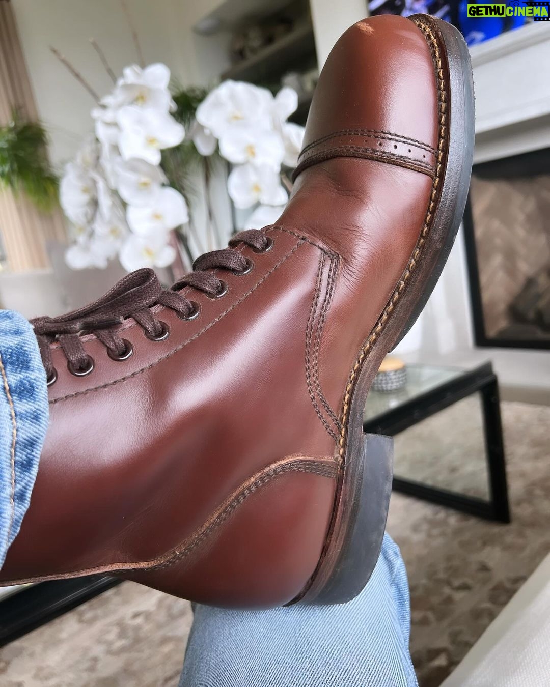 Frank Stallone Jr. - 1.4K Likes - My World War 2 combat boots, imagine marching through Europe in sleet and snow wearing leather boots with wool sock. Real men. #combatboots #worldwar2 combatboots