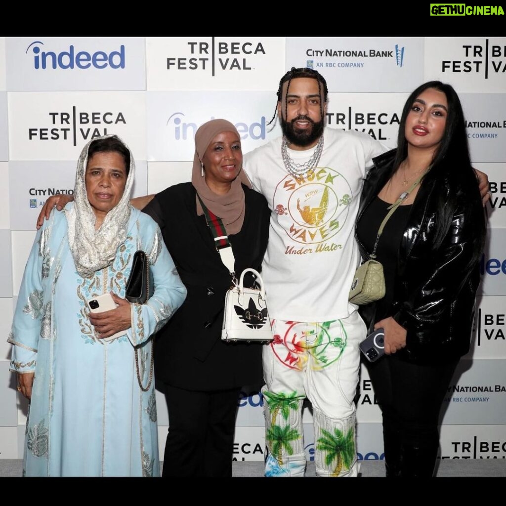 French Montana Instagram - On a serious note, I hope my story inspires every immigrant with a dream, and put a smile on my mother’s face to see how far we came.