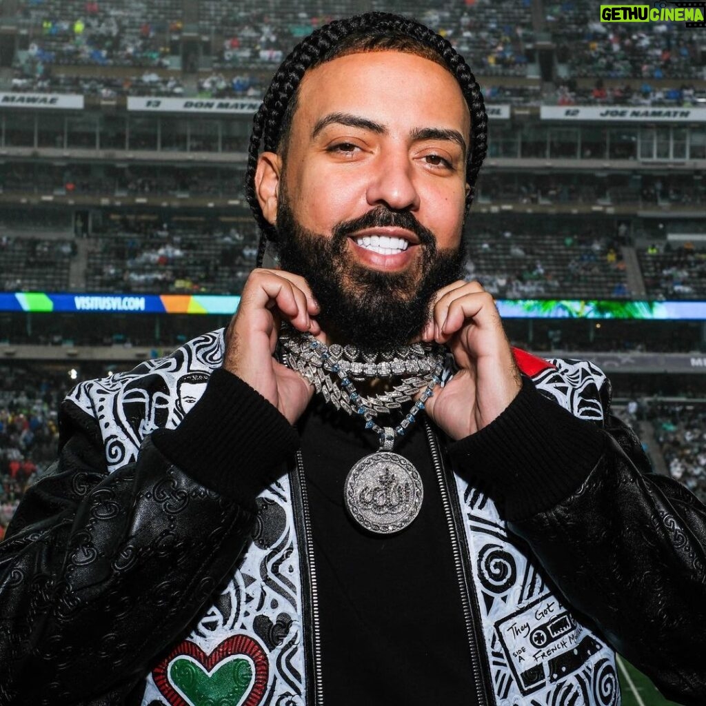 French Montana Instagram - Haaaan! @frenchmontana in the house! MetLife Stadium