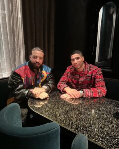 French Montana Instagram - DIMA MAGHRIB 🇲🇦🇲🇦 @achrafhakimi Cb6 dropping midnight 🕛