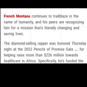 French Montana Instagram - 🇲🇦That lil immigrant boy had faith ! Thank you to all my fans love y’all ( DOCUMENTARY COMING SOON )….. let’s make more history … a GOAL without a plan is a wish 🇲🇦🇲🇦