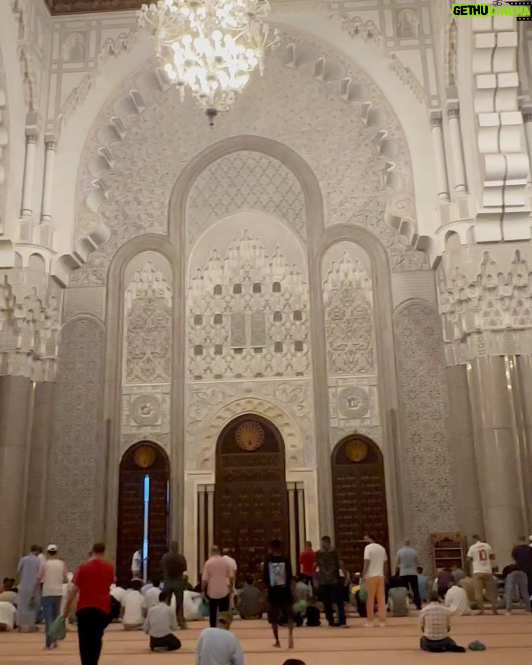 French Montana Instagram - KEEP IT HALAL 🇲🇦 king Hassan II 🕌 ‼️ King Hassan ll Masjid, Casablanca