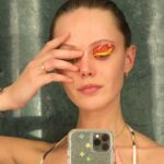 Frida Gustavsson Instagram - 💛🧡❤️
