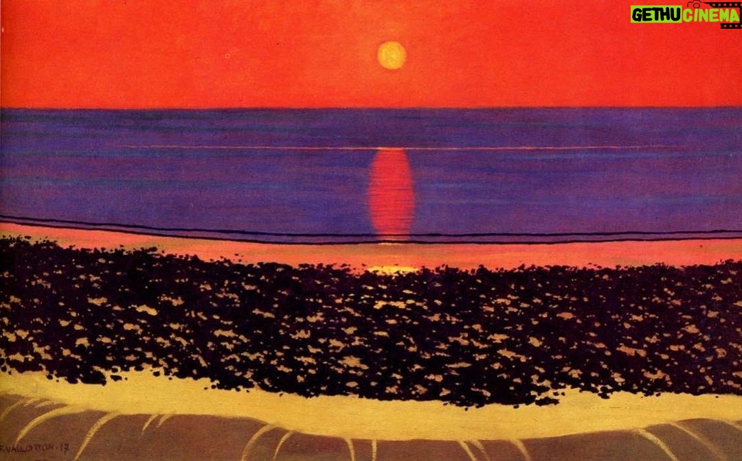 Frida Gustavsson Instagram - unknown title by Swiss/French painter Felix Vallotton