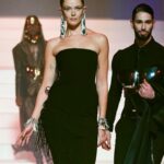 Frida Gustavsson Instagram - I will never forget last night. Thank you Jean-Paul, Tanel and all the team at Gaultier for creating a testament to the magic of fashion. From the first time I had the honor to be a part of your show, over 10 years ago, to last night you have taught me the true transformative power of fashion. You saw sides and qualities in me that no one, not even me, could see and for that I am forever grateful. To have been a part of your universe has been one of the biggest highlight of my career and something I’m immensly proud of. See you soon and love always ❤️ @jpgaultierofficial @tanelbedrossiantz