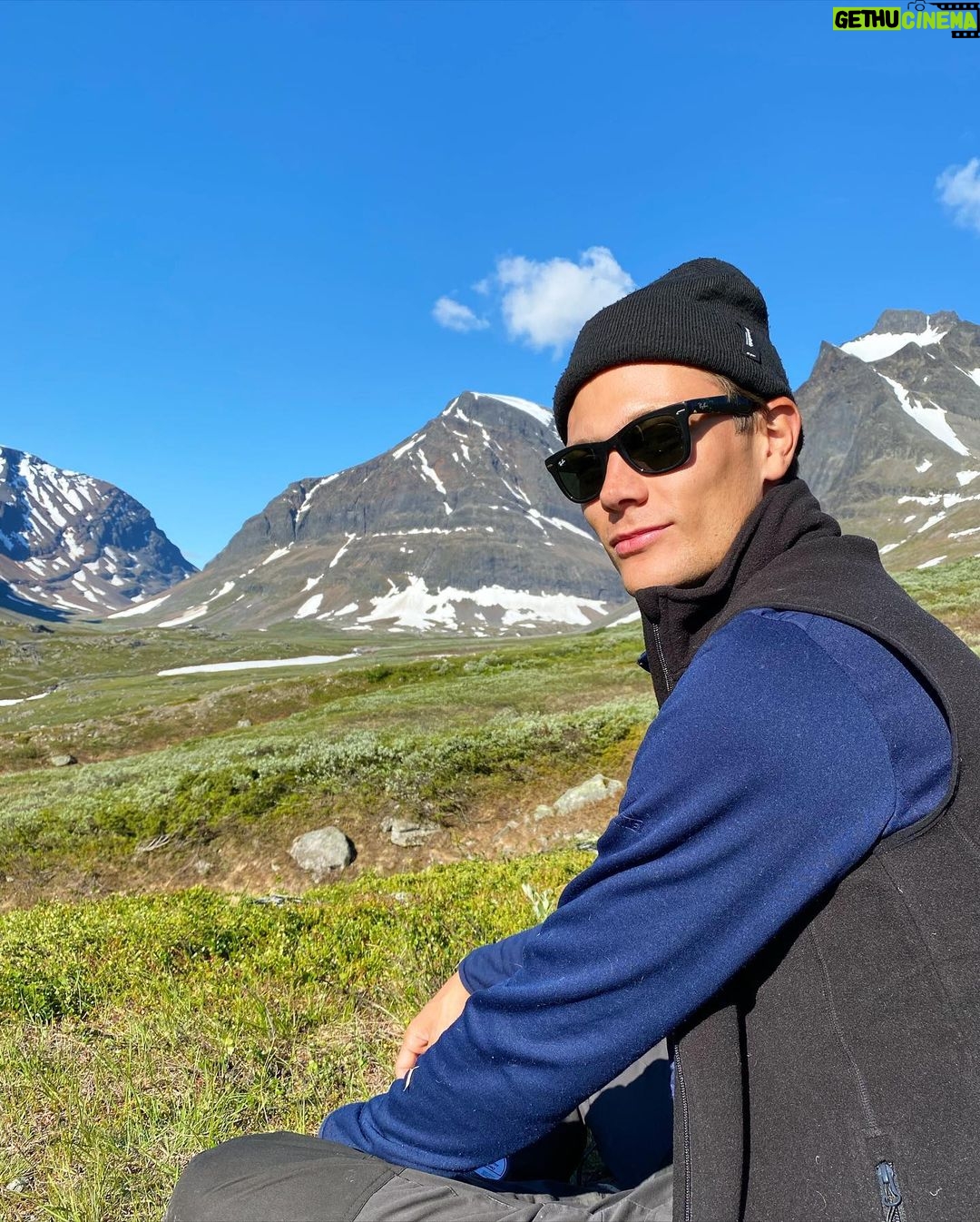 Frida Gustavsson Instagram - det stora äventyret :~) Stora Sjöfallet National Park