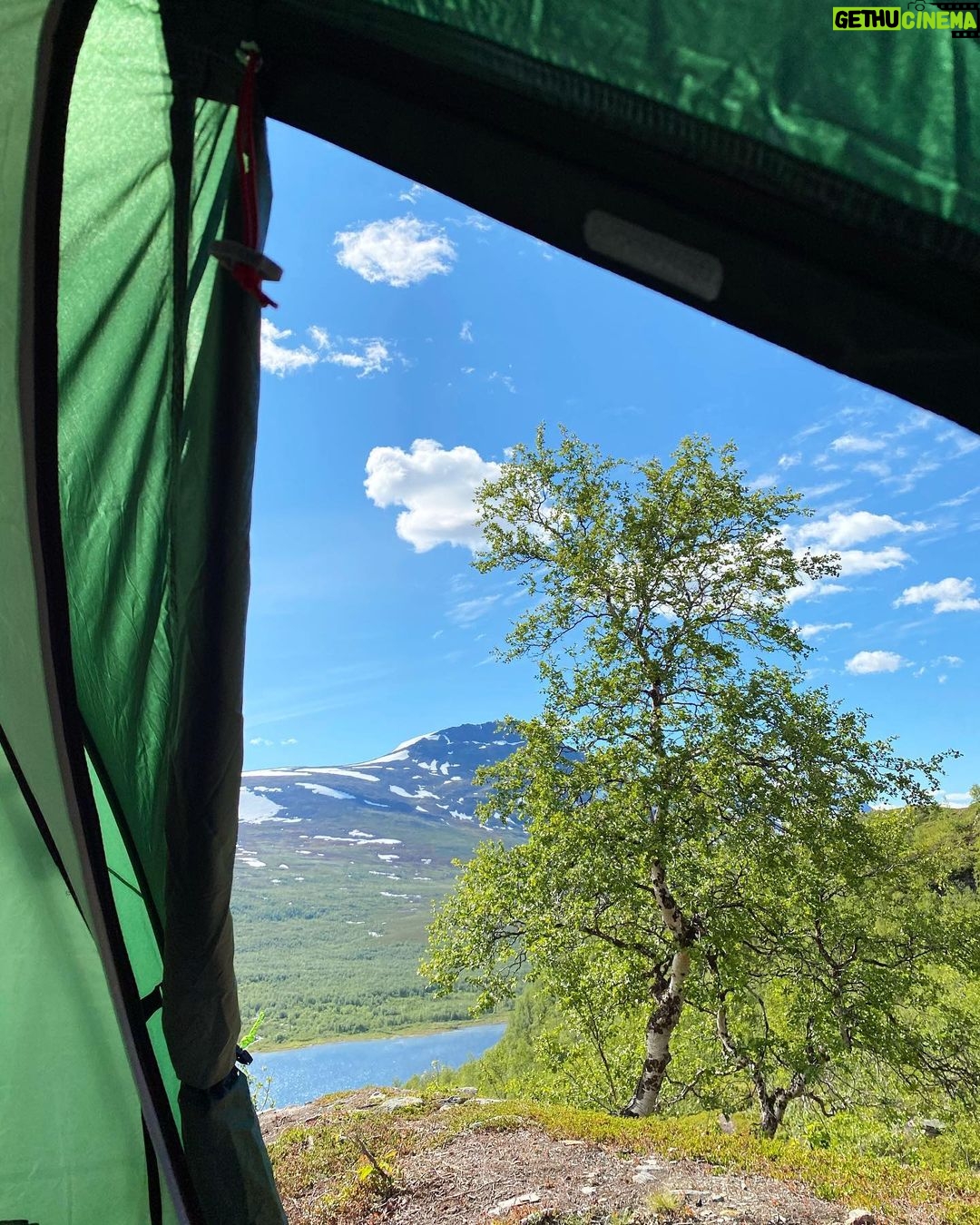 Frida Gustavsson Instagram - det stora äventyret :~) Stora Sjöfallet National Park