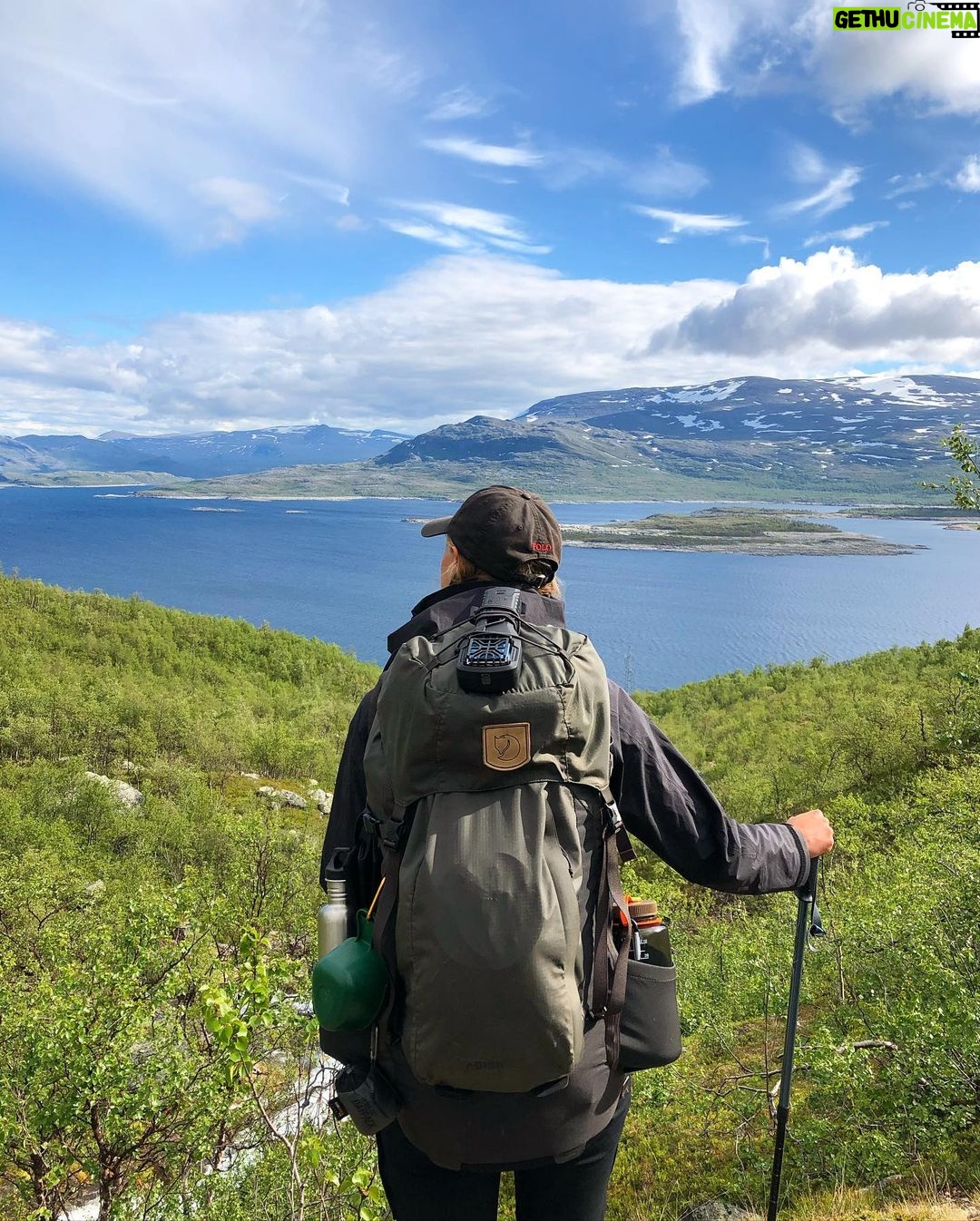 Frida Gustavsson Instagram - det stora äventyret :~) Stora Sjöfallet National Park