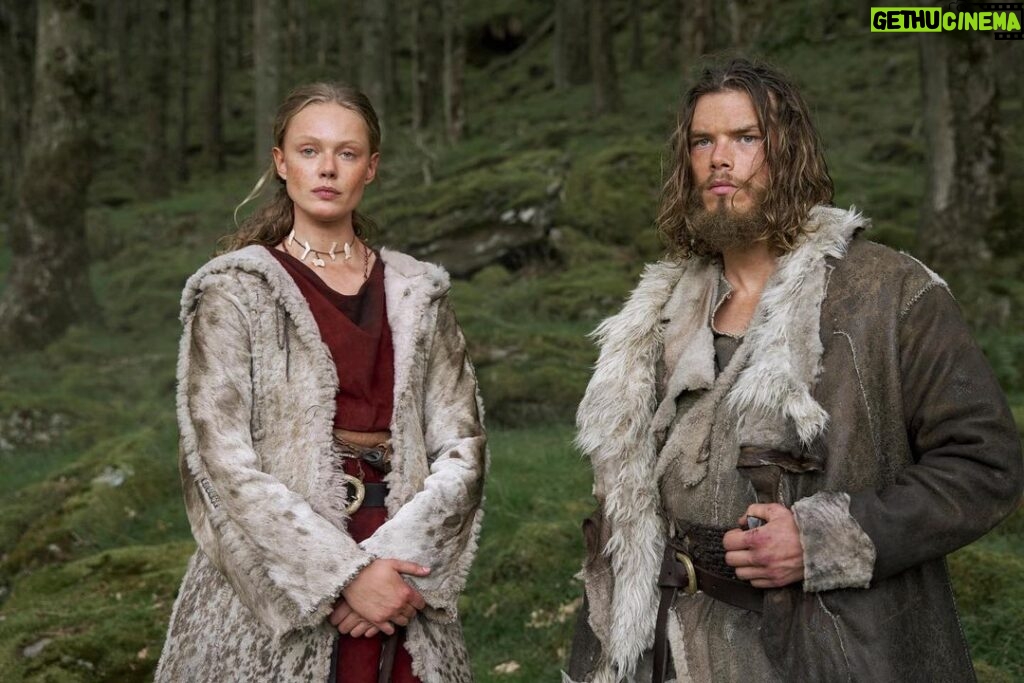 Frida Gustavsson Instagram - ⚔️FREYDIS&LEIF⚔️ Vikings: Valhalla coming to @netflix on February 25th 2022. Are you as excited as I am?!?! #netflix #valhalla #vikingsvalhalla