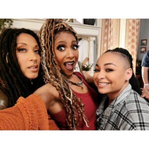 Gabrielle Dennis Instagram - I'm excited and hope you are too about the FINALE of @ablackladysketchshow so grab your crew, your brew, or your adult toddler and pull up, it's going to be epic! #GetIntoIt 

#BTS #ABLSS #SeasonFinale #TONIGHT