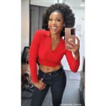 Gabrielle Dennis Instagram - 1 kidney. 0 phucks. Jerry in a nutshell. #iykyk and if you don't, go catch episode 305 of @ablackladysketchshow on @hbomax ahead of tomorrow nights finale. This character was definitely fun to play and let's all be grateful that @robinthede didn't give up on this sketch from last season because if she had we all would've missed out on the "What Up I'm Three" shenanigans 😆 #BTS #ABLSS #Season3 #OutNow #HBO #HBOMax