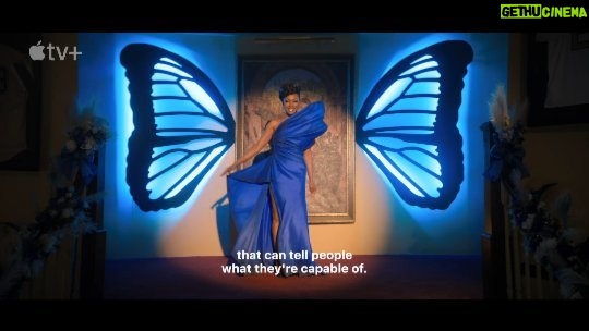 Gabrielle Dennis Instagram - TRAILER ALERT!!! Only you (and the Morpho machine) know your true potential. #TheBigDoorPrize premieres March 29 only on @appletvplus 🦋