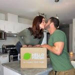 Gabrielle Marion Instagram - Notre cuisine jamais sans @hellofreshca_fr 💚 Avec mon code GABRIELLEFRESH tu peux recevoir jusqu’à 20 portions gratuites et la livraison gratuite sur ta première boite🥘 #pub Mirabel, Quebec