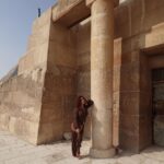 Gabrielle Marion Instagram - Si tu es claustrophobe, je te conseille de regarder mais pas entrer 𓂀 #egypt #gizeh #pyramid Pyramid,Giza,Egypt