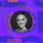 Gal Gadot Instagram - Big thanks to the incredible fans for watching ‘Heart of Stone’ and for the People’s Choice nomination. Your support is a true highlight in this adventure. 🙏#HeartOfStone