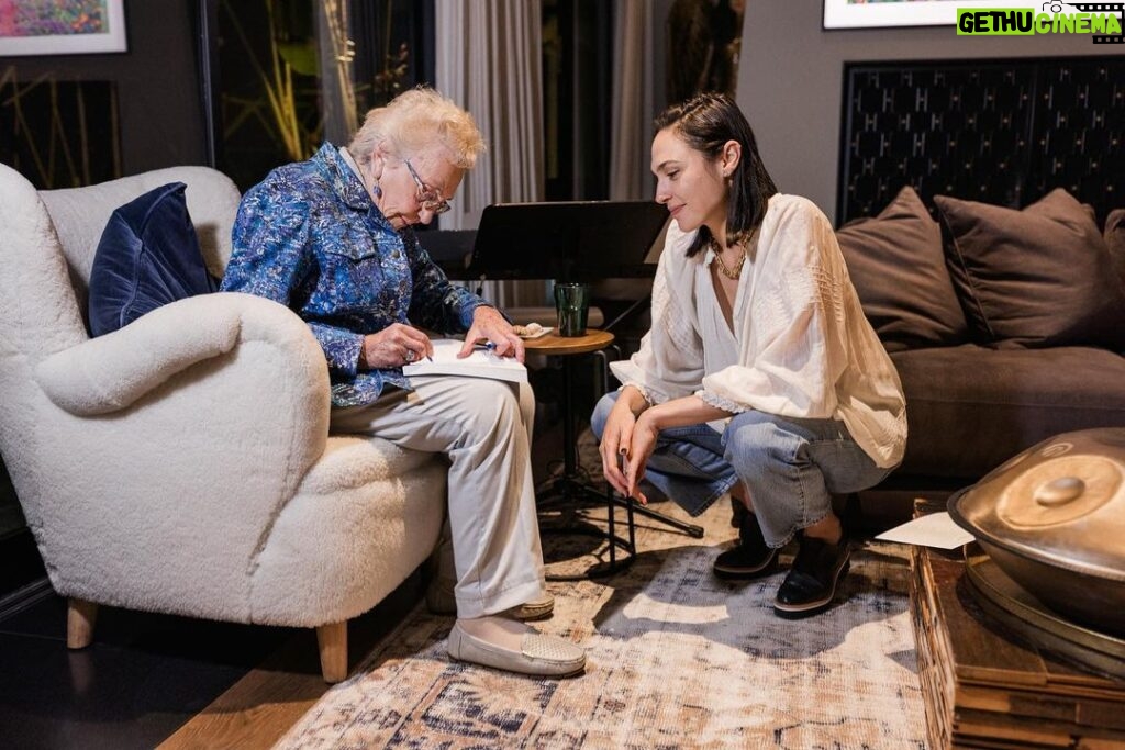 Gal Gadot Instagram - “I don’t know about god, but I believe in people, in the power of one’s decision to do good“ Today we had the honor and privilege of hosting Celina Biniaz, a local holocaust survivor who came to share her powerful and unbelievable story with our family and friends. Hearing her testimony about the horrors she and her family went through and seeing the strong inspiring woman she became, left no dry eye in the room. At the end of her testimony Celina looked to me and said - “life is just like what you said in your Wonder Woman movie- only love can save the world” and this moment will stay with me forever. Her powerful testimony was followed by a moving performance by @tomeradaddi who sang some of the beautiful songs symbolizing this day in Israeli culture. Thank you @zikaronbasalon for helping us put this event together and for keeping the memory alive in a meaningful, accessible way, allowing survivors to share their testimonies with small groups in intimate events in over 65 countries all over the world. There are fewer and fewer survivors each memorial day and by the year 2035 there will no longer be any survivors left to tell their stories it is our responsibility to keep sharing these stories, for ourselves and for the world - to hear, to know, to learn. To never forget… @zikaronbasalon_global 📷 @tori.time