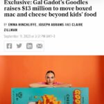 Gal Gadot Instagram - It was so much fun to share our GOODLES story with @fortunemag thank you Emma for a wonderful talk. And I’m so excited for everything we’re working on @allgoodles ♥️💙💜💚💛