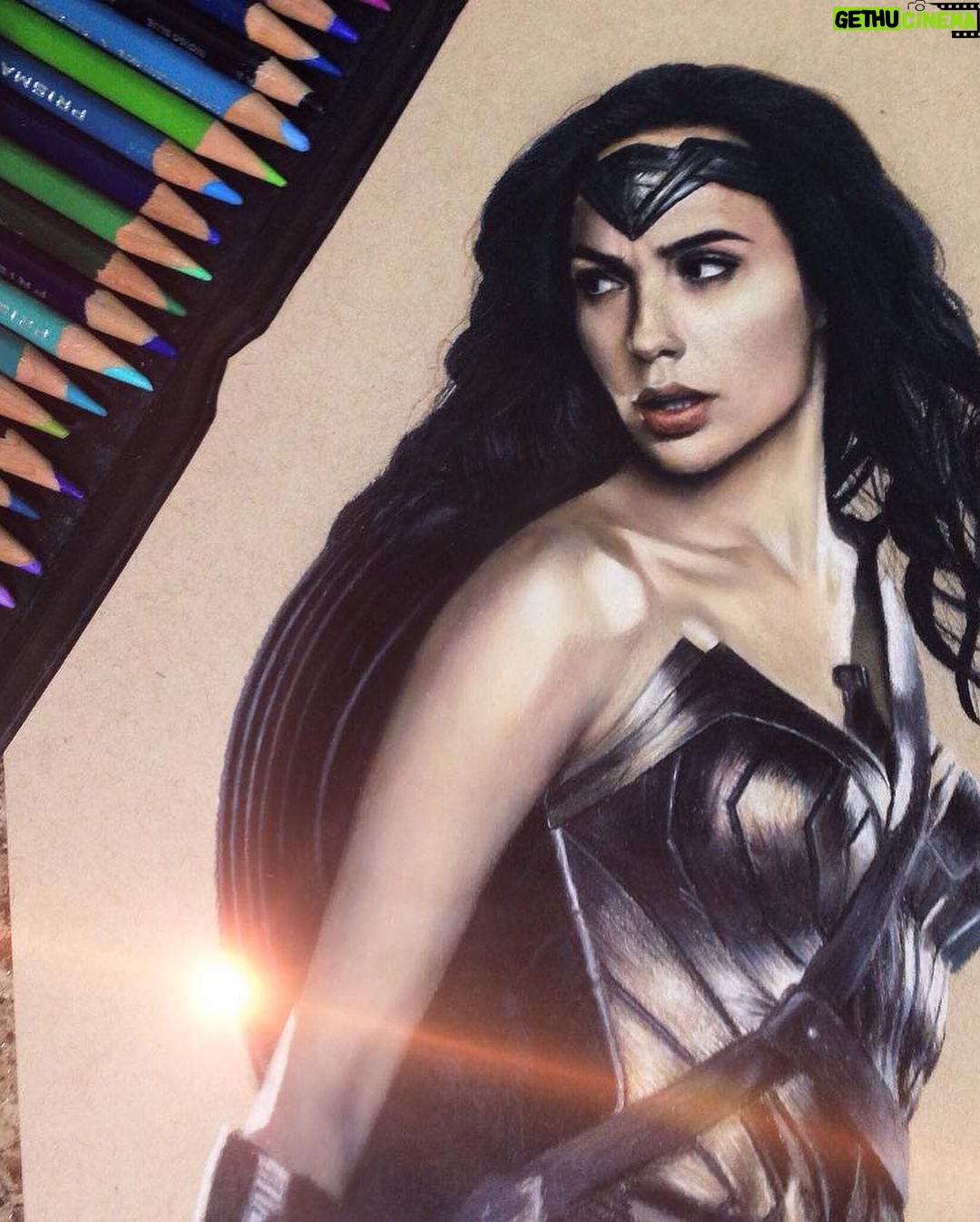 Gal Gadot Instagram - I keep seeing so many amazing WW works of art, I just had to share some of my favorites with you guys thank you for your hard work and love 🙏⚡ I'm honored #ww
