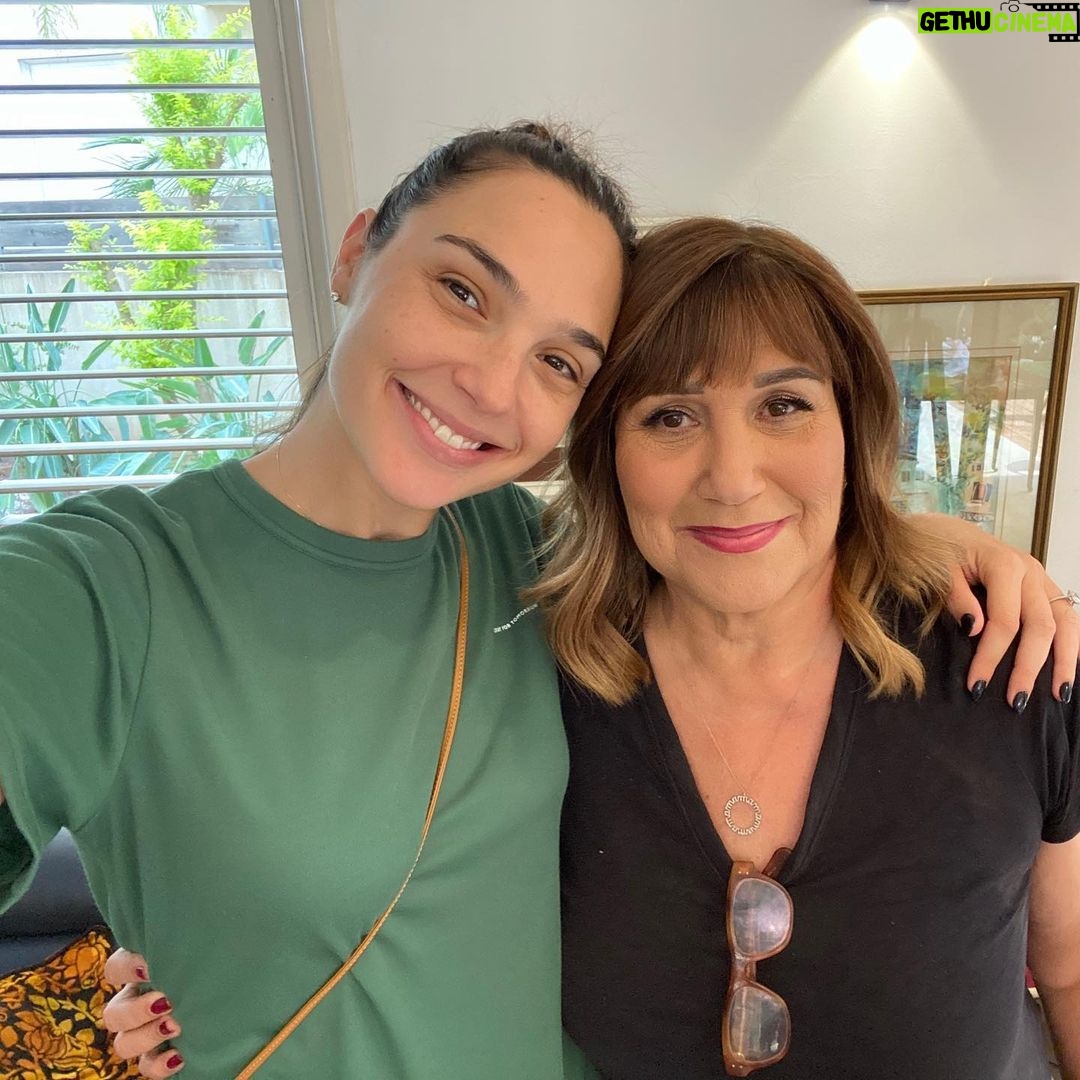 Gal Gadot Instagram - Happy mother's day Ima! 🤍 I'm so lucky to have my mom by my side on this crazy journey, to give me strength, to share her knowledge and to show me her endless love and support. She is my rock and my comfort. And to all you incredible moms out there - you are the power that move this earth, thank you! #MothersDay