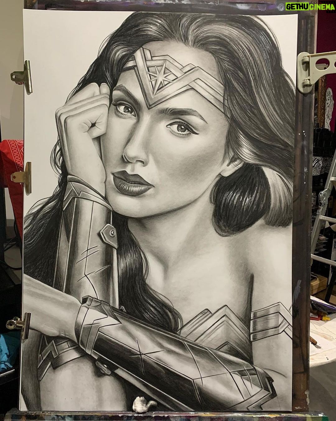 Gal Gadot Instagram - I keep seeing so many amazing WW works of art, I just had to share some of my favorites with you guys thank you for your hard work and love 🙏⚡ I'm honored #ww