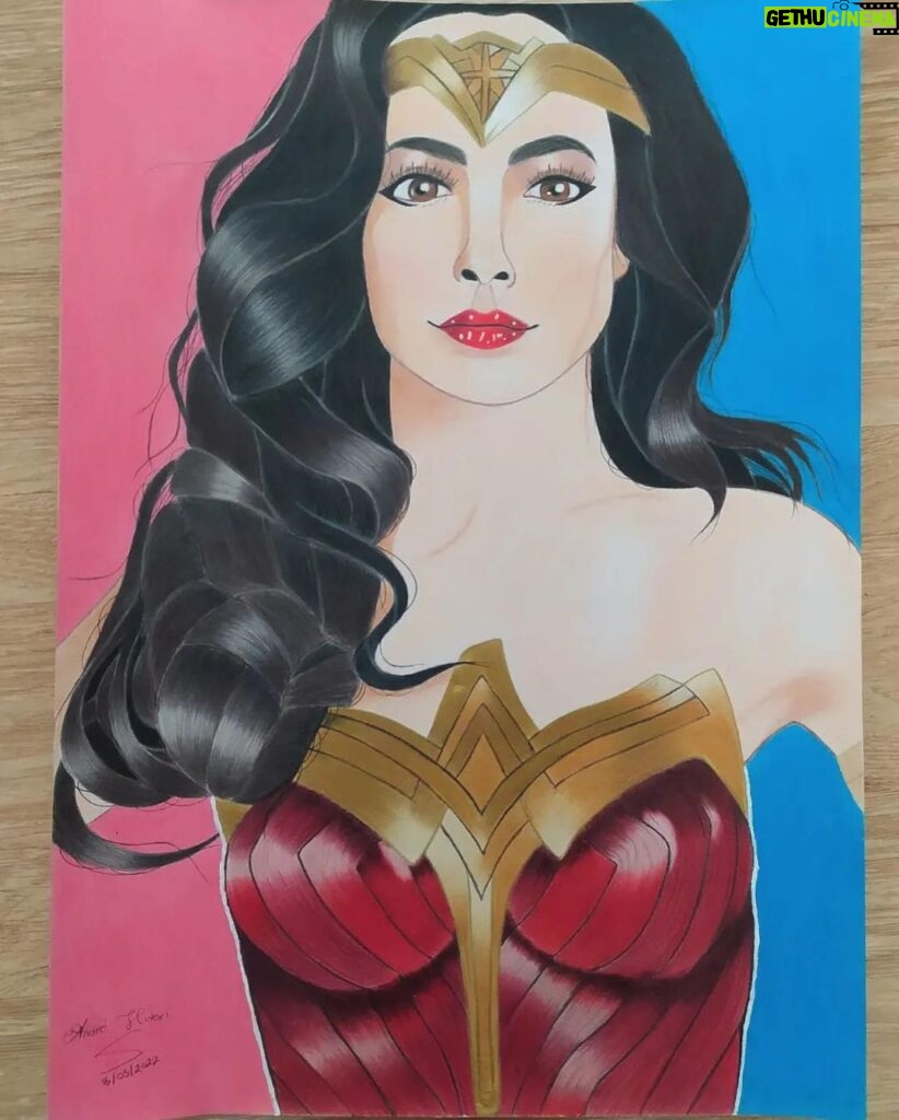 Gal Gadot Instagram - I keep seeing so many amazing WW works of art, I just had to share some of my favorites with you guys thank you for your hard work and love 🙏⚡ I'm honored #ww