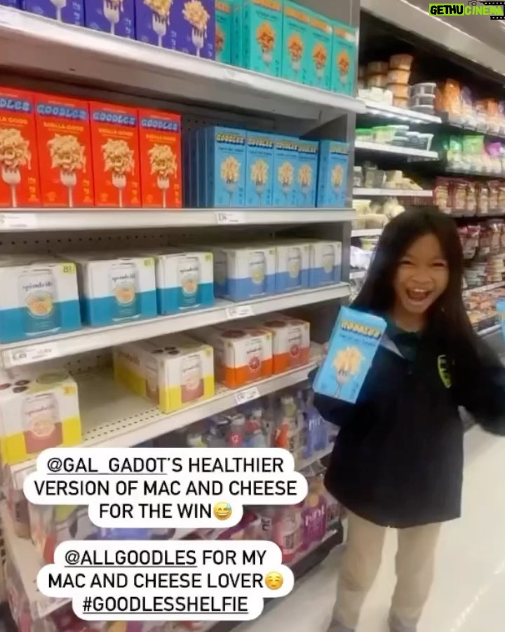 Gal Gadot Instagram - It is so much fun to see all of your super cool @allGoodles Shelfies at @target 🌈 Keep sharing and spreading love, you guys ❤️ #GoodlesShelfie