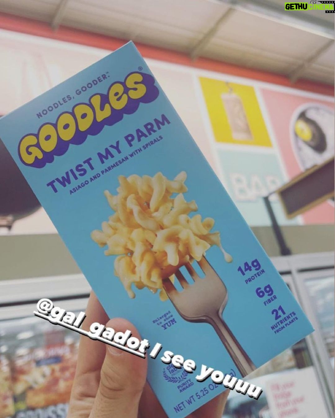 Gal Gadot Instagram - It is so much fun to see all of your super cool @allGoodles Shelfies at @target 🌈 Keep sharing and spreading love, you guys ❤️ #GoodlesShelfie