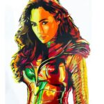 Gal Gadot Instagram - Wow! ⚡✨ Your love for this incredible character never cease to amaze me, I'm so grateful and honored to see all of these beautiful artworks! 🙏❤️
