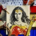 Gal Gadot Instagram - Wow! ⚡✨ Your love for this incredible character never cease to amaze me, I'm so grateful and honored to see all of these beautiful artworks! 🙏❤️