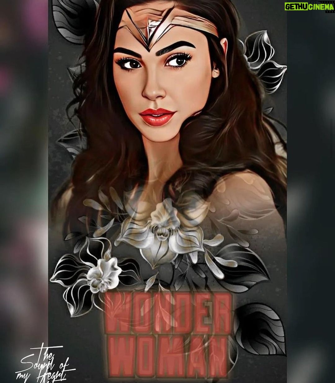 Gal Gadot Instagram - Wow! ⚡✨ Your love for this incredible character never cease to amaze me, I'm so grateful and honored to see all of these beautiful artworks! 🙏❤️