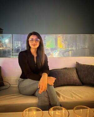 Garima Parihar Instagram - "Lost in the mesmerizing glow of city lights, where dreams come to life." 🏙️💫✨

.
.
.
#ootd #photooftheday #picoftheday #instagram #instalike #instalike #instadaily #instamood #instastyle #love #bts #bestoftheday