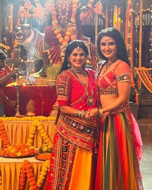 Garima Parihar Instagram - Happy navratri 🙏🏻

.
.
.
#ootd #photooftheday #picoftheday #instadaily