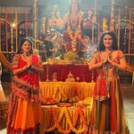 Garima Parihar Instagram - Happy navratri 🙏🏻 . . . #ootd #photooftheday #picoftheday #instadaily Mumbai, Maharashtra
