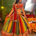 Garima Parihar Instagram - "Radiating the Colors of Tradition 🌈✨ . #ootd #instagood #photography #picoftheday #instadaily #instafashion #instamood #instagram #instaphoto #photooftheday #picoftheday Mumbai, Maharashtra