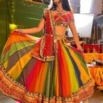Garima Parihar Instagram - "Radiating the Colors of Tradition 🌈✨ . #ootd #instagood #photography #picoftheday #instadaily #instafashion #instamood #instagram #instaphoto #photooftheday #picoftheday Mumbai, Maharashtra